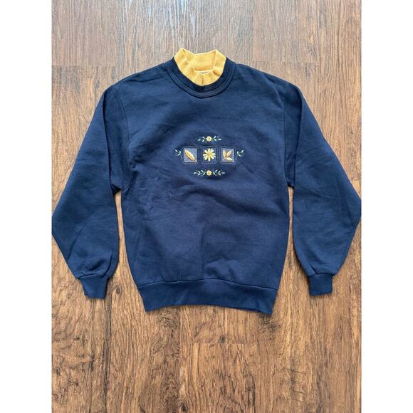 Grandmacore Daisy Sweater Basic Editions - Picture 1 of 3